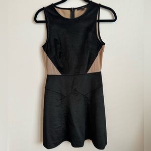 Tibi- Black Suede Dress